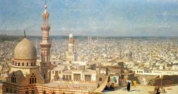 Jean-Leon Gerome : View of Cairo